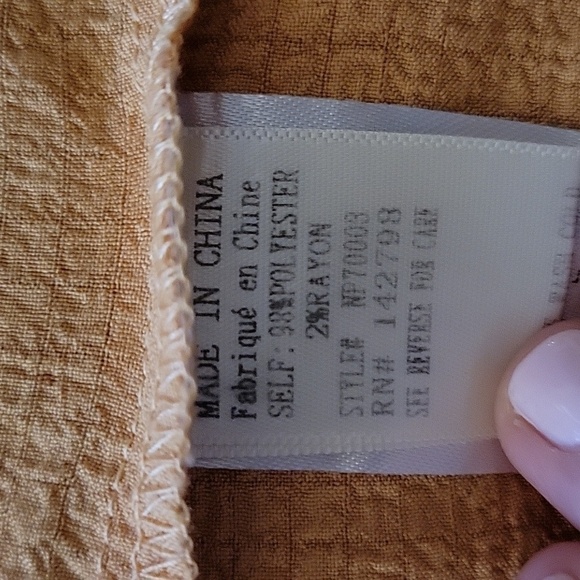 MORGAN CLAIRE small orange ruffled romper - Picture 4 of 5